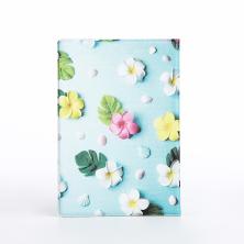 Обложка для паспорта ПВХ  арт.5243195 голубой