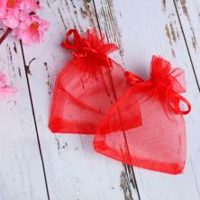 Мешочек органза  7*9см арт.1716471 красный