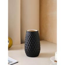 Ваза керамика 20*6,5*9см "Ананас" арт.5460468 черный