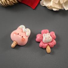 "Мороженое" 18*27мм рт.ИВ-357/1 ассорти