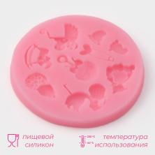 Молд силикон "Для новорожденного" 7,5*7,5*1,1см арт.1057090
