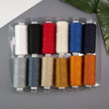 Набор ниток Micron п/э арт.20-S/2 183м ассорти