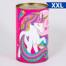 Копилка-банка металл/картон 