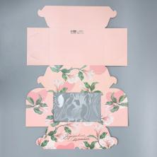 Коробка с окошком 25*17*10см 