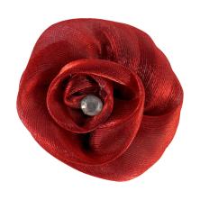 Розочка 55мм арт.1687/1 со стразой