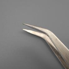 Пинцет 13,0см арт.4052 с загнутыми краями