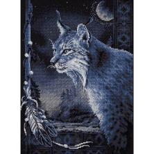 J/Ж-1960 "Легенда о рыси" Набор для вышивания мулине PANNA 29,5*32,5см