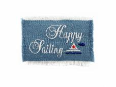 Термоаппликация "Happy Sailing" 85*55мм арт.42294 мультиколор