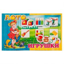 Лото "Игрушки" 18*11*3см арт.1158350