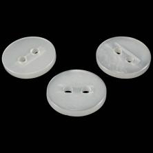 Пуговица арт.DRN-0035 11мм 18L белый