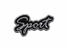 Термоаппликация "Sport" 80*42мм арт.101