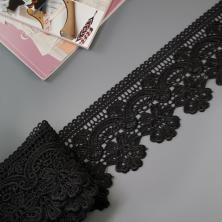 Кружево гипюр 90мм арт.4991 черный