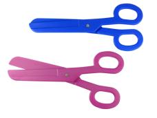 Ножницы гигант пластик 39*15см арт.321600 микс