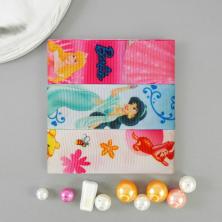 Набор лент репсовых 25мм арт.2269 3-ассорти (3шт*1м)