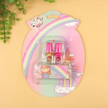 Набор детских лаков для ногтей 19,5*14см арт.6929126 (2шт)