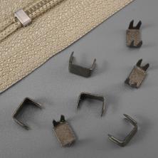 Ограничитель на молнию (нижний) Т.5 арт.9915538 т.никель (100шт±10шт)