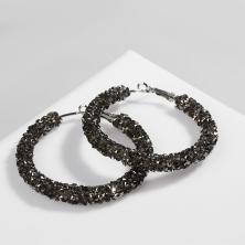 Серьги-кольца d-5,0см 