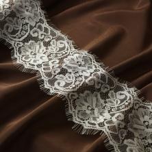 Кружево французское 120мм арт.7319/A026 белый