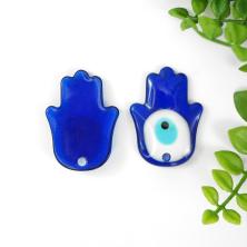 Подвеска акрил "Рука Фатимы" 48*35мм арт.104575