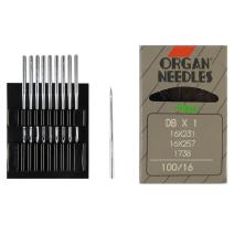 Иглы ORGAN NEEDLES арт.DB*1/DB*1738 №110/16 (10игл)