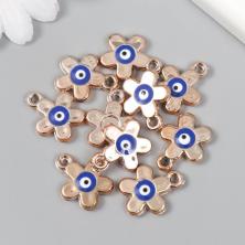 Подвеска пластик под металл "От сглаза" 18*21мм арт.9464387 золото