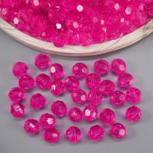 Бусины акрил граненые 10мм арт.3241 (500гр)