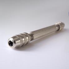 Мини-дрель ручная 10,5см с двумя цанговыми патронами арт.RMD-01