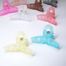 Краб для волос каучук  4,5см арт.ФУ-11698 ассорти