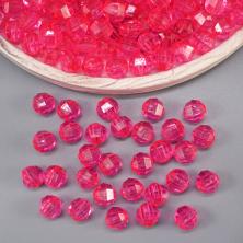 Бусины акрил граненые 10мм арт.3244 (500гр)