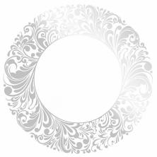 Трансфер декоративный "Горошек" 17*25см арт.VS-052 серебро