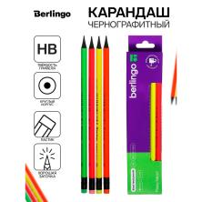Карандаш простой с ластиком "Berlingo" арт.9470231