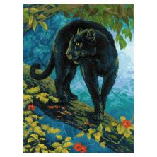 1826 "Багира" Набор для вышивания мулине "Риолис" 60*30см