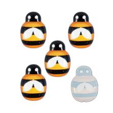 "Пчелка" 14*19мм арт.SF-7240 желтый/черный