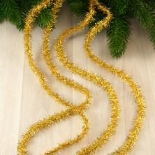 Мишура 15мм арт.6384018/1 золото (2м)