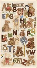 Ткань для пэчворка 60*110см Peppy Boyds Bears Panel арт.2364