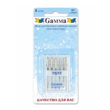 Иглы Gamma для трикотажа арт.NT (5игл) ОПТ