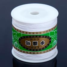 Шнур для плетения нейлон 1,0мм арт.3602433 белый