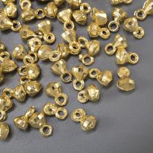 Подвеска пластик  9*6мм арт.ФУ-9120 золото (25гр)