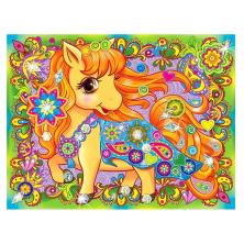 Аппликация стикерами 