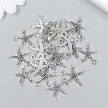 Подвеска "Морская звезда" 18*17мм арт.6923439 серебро