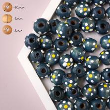 Бусины дерево 10мм арт.ФУ-6905 (25гр)