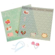 Набор для декорирования бонбоньерки "Цветочный" арт.1193216 (2шт)