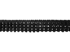 Тесьма с помпонами 27мм арт.766