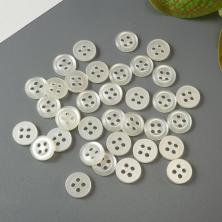 Пуговица арт.ФУ-8959 9мм 14L 103-молочный