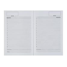 Ежедневник недатированный 15*21см линия арт.3851116 зеленый (128л)