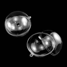 Заготовка пластик "Шар" d8см арт.ФУ-11841