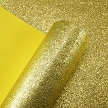 Фоамиран глиттерный 2мм 40*60см арт.SF-3010 св.золото-005А