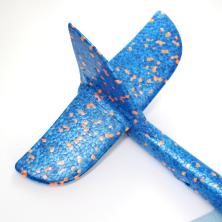 Самолет светящийся 46*48см пенопласт арт.ФУ-9543 ассорти