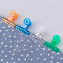 Зажим для ткани 40*35/16мм арт.5312182 пластик (4шт)