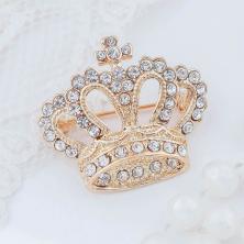 Брошь "Корона императорская" 38*28мм арт.1034996 золото